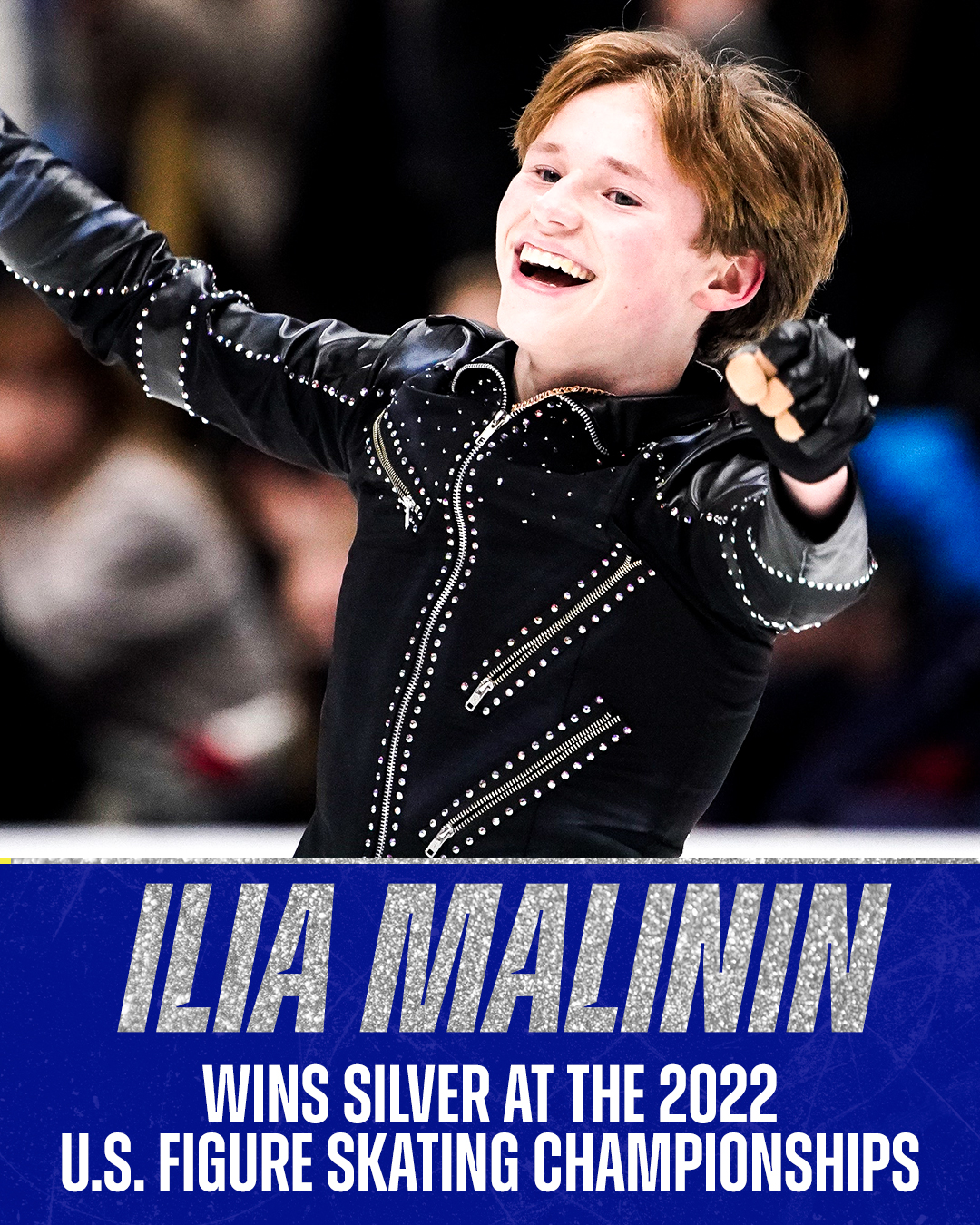 Ilia Malinin Wins Silver Medal at U.S. Figure Skating Champions: Photo Credit: NBC/U.S. Figure Skating