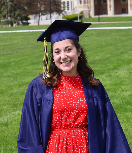 Ava Minutello, a new Latin teacher at McLean High School, graduated from John Carroll University in 2021 with a degree in classical languages.