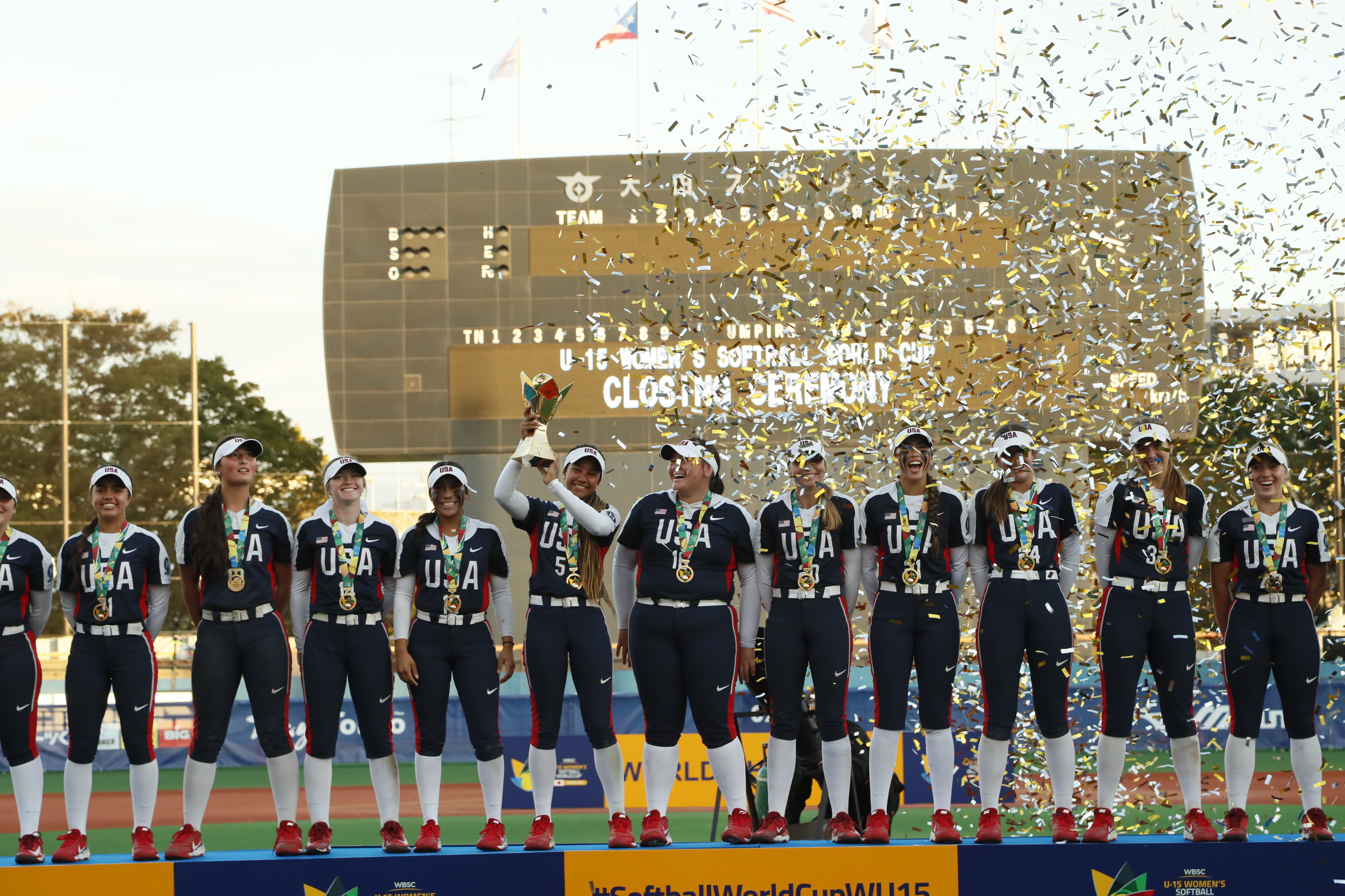 Team Italy begins U15 Softball World Cup journey in Japan