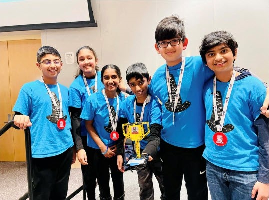 Floris ES First Lego League team for competing against 200+ teams in the Virginia+DC Regional Lego League Championship and taking the top spot! 