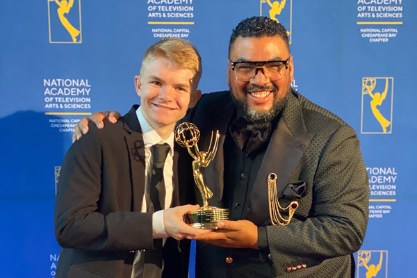 FCPS Video Producer Mark F. Jones won his first Emmy 
