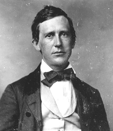 Black and white portrait of Stephen C. Foster.
