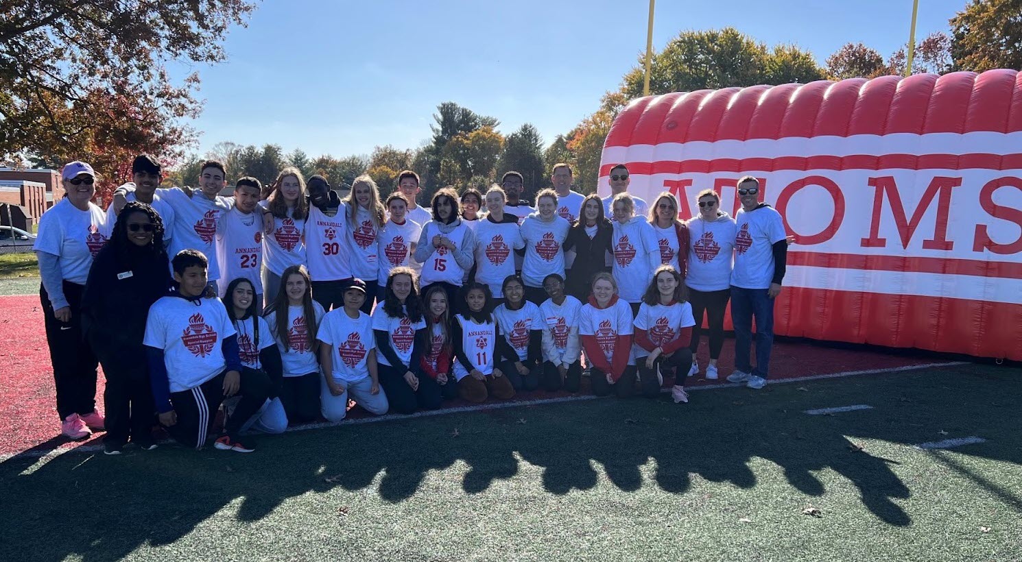 Special Olympics Unified soccer tournament hosted by Annandale High School