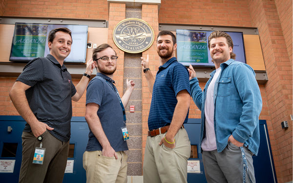 four Woodson HS teachers