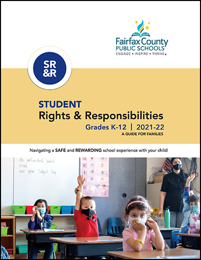 Cover of the SR&R Guide. Includes a photo of students sitting at their desks wearing masks.