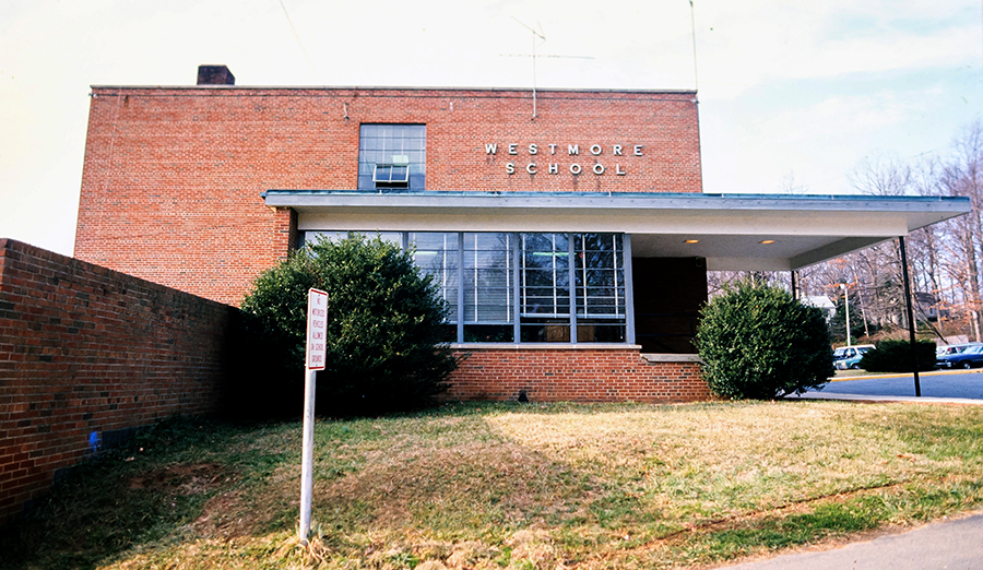 Photograph of the exterior of Westmore Elementary School.