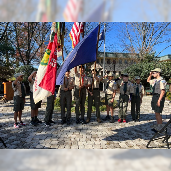 Great Falls Freedom Memorial Veterans Day ceremony 2023