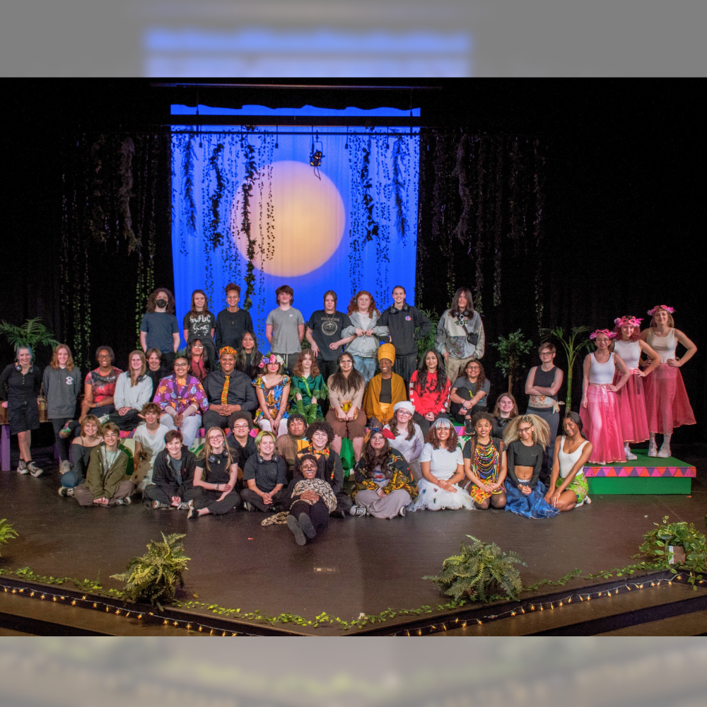 Mount Vernon HS production of "Tales of Anansi"