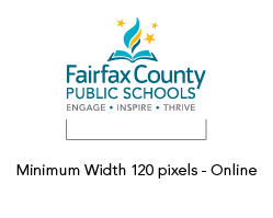 Graphic of FCPS Logo. Minimum Width 120 pixels - Online
