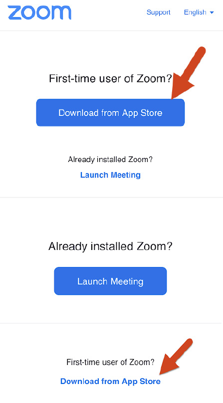 Download Zoom for IOS