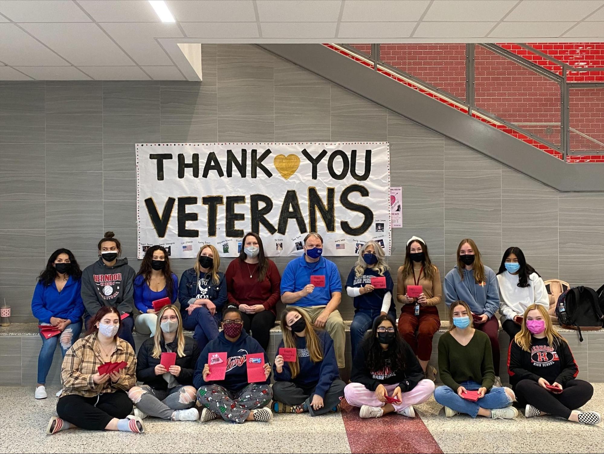 Herndon High School thanks its Veterans and their families. 