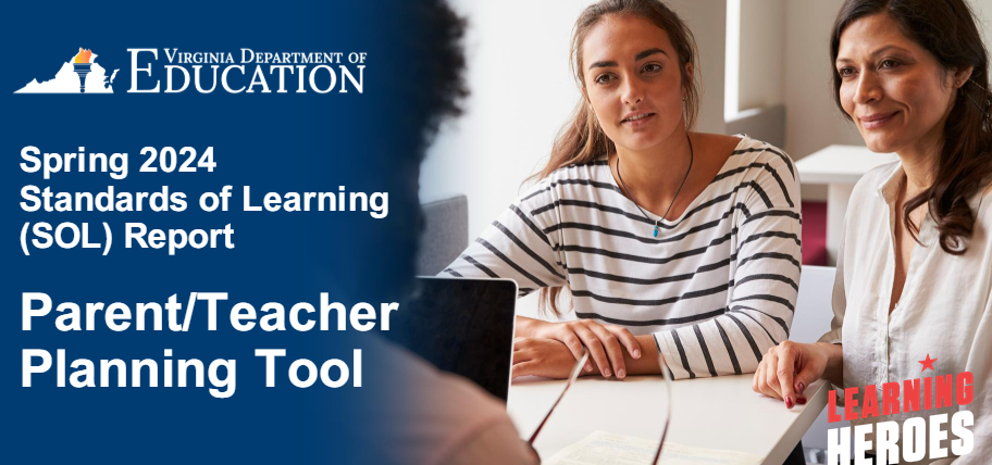 header for VDOE resource- parent-teacher planning tool