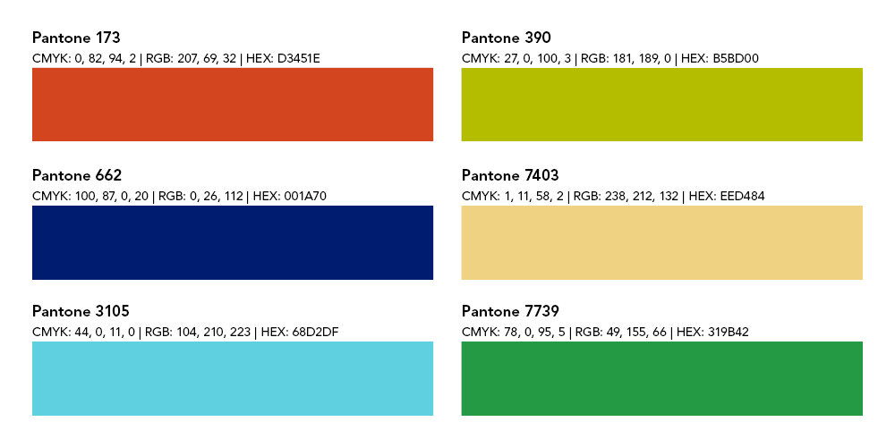 secondary color palette