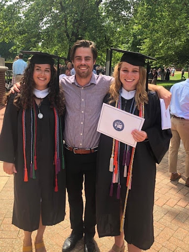 Press and Carr after graduating with their Bachelor's from University of Mary Washington in 2019. 